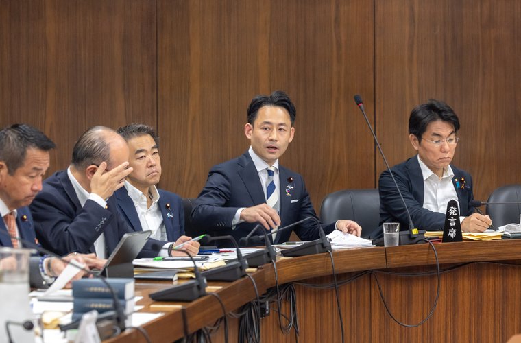 外務委員会での活動写真 2